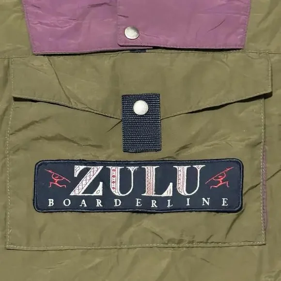 Vintage Zulu Airway Anorak Ski Jacket L Made In Canada Men’s - Picture 9 of 9